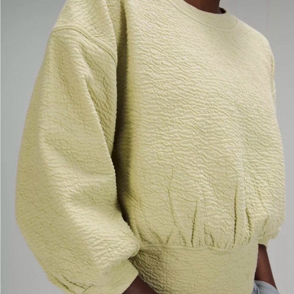 Lululemon Athletica Textured Crewneck Pullover - Picture 3 of 7